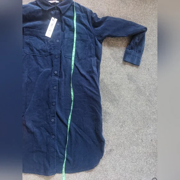 Bnwt John Lewis anyday corduroy shirt dress size small - Picture 8 of 9